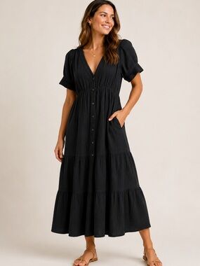 madewell v neck t shirt dress V-Neck Mini Shirtdress